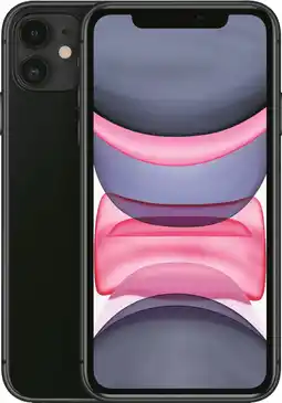 Coolblue Refurbished iPhone 11 128GB Zwart (Licht gebruikt) aanbieding