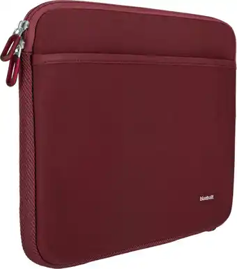 Coolblue BlueBuilt Laptophoes breedte 37 cm 15-16 inch S Rood aanbieding