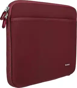 Coolblue BlueBuilt Laptophoes breedte 32 cm 13-14 inch Rood aanbieding