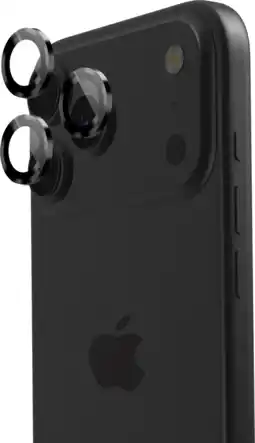 Coolblue BlueBuilt Aluminium Camera Lens Protector Apple iPhone 17 Pro/17 Pro Max Black aanbieding