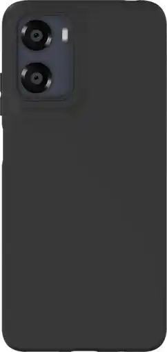 Coolblue Just in Case Soft Design Motorola Moto E15 Back Cover Zwart aanbieding