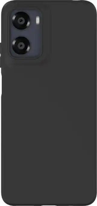 Coolblue Just in Case Soft Design Motorola Moto E15 Back Cover Zwart aanbieding