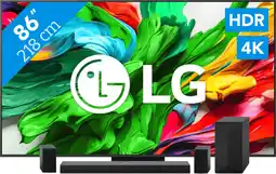 Coolblue LG 86 QNED86 EVO 4K (2025) + LG DS70TR aanbieding