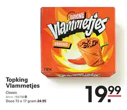 Sligro Topking Vlammetjes aanbieding