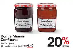 Sligro Bonne Maman Confitures aanbieding