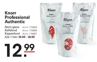 Sligro Knorr Professional Authentic aanbieding