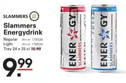 Sligro Slammers Energydrink aanbieding