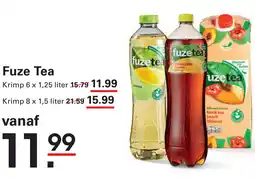 Sligro Fuze Tea aanbieding