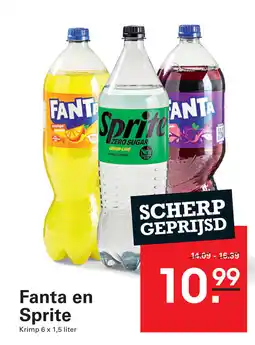Sligro Fanta en Sprite aanbieding