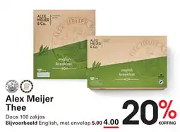 Sligro Alex Meijer Thee aanbieding
