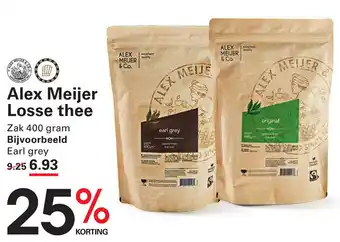Sligro Alex Meijer Losse thee aanbieding