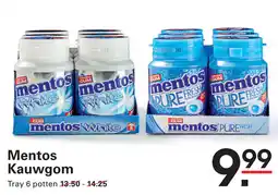 Sligro Mentos Kauwgom aanbieding