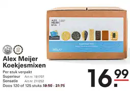 Sligro Alex Meijer Koekjesmixen aanbieding
