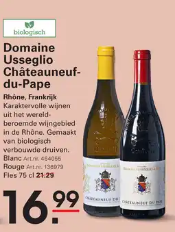 Sligro Domaine Usseglio Châteauneuf du Pape aanbieding