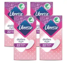 De Online Drogist Libresse Dailies Style Micro Inlegkruisjes Multiverpakking aanbieding