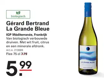 Sligro Gérard Bertrand La Grande Bleue aanbieding