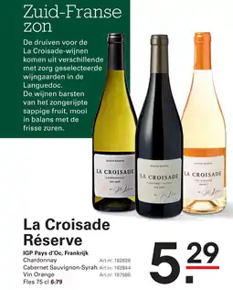 Sligro La Croisade Réserve aanbieding