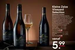 Sligro Kleine Zalze Vineyard Selection aanbieding