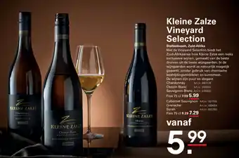 Sligro Kleine Zalze Vineyard Selection aanbieding