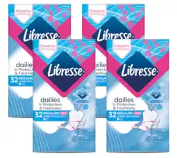 De Online Drogist Libresse Dailies V-Protection Regular Deo Fresh Inlegkruisjes Multiverpakking aanbieding