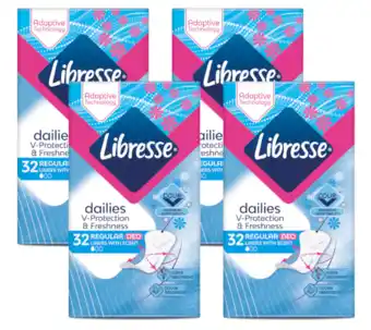 De Online Drogist Libresse Dailies V-Protection Regular Deo Fresh Inlegkruisjes Multiverpakking aanbieding
