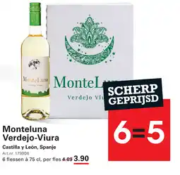 Sligro Monte Luna Verdejo Viara aanbieding