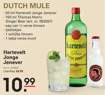 Sligro Hartevelt Jonge Jenever aanbieding