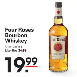 Sligro Four Roses Bourbon Whiskey aanbieding