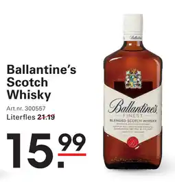 Sligro Ballantine's Scotch Whisky aanbieding
