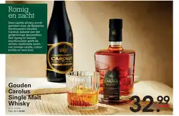 Sligro Gouden Carolus Single Malt Whisky aanbieding