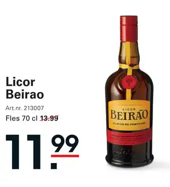 Sligro Licor Beirao aanbieding
