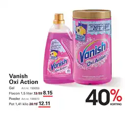 Sligro Vanish Oxi Action poeder aanbieding