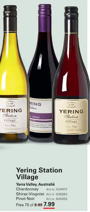 Sligro Yering Station Village aanbieding