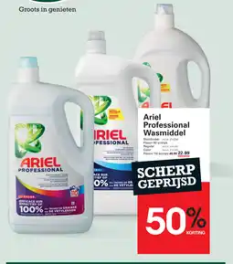 Sligro Ariel Professional Wasmiddel aanbieding