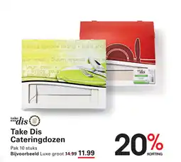 Sligro Take Dis Cateringdozen aanbieding