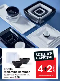 Sligro Truyts Melamine kommen aanbieding