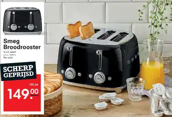 Sligro Smeg Broodrooster aanbieding