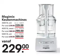 Sligro Magimix Keukenmachines aanbieding