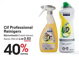 Sligro Cif Professional Reinigers aanbieding