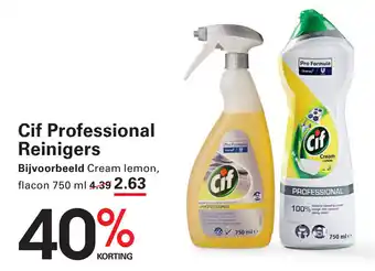 Sligro Cif Professional Reinigers aanbieding