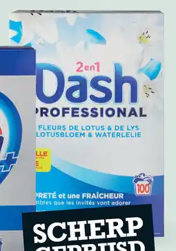 Sligro Dash Professional Waspoeder Lotus Flower & Water Lilly aanbieding