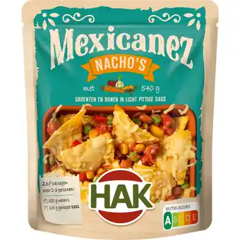 Jumbo Hak Mexicanez Nacho's 550 g aanbieding