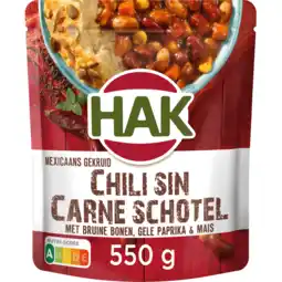 Jumbo Hak Chili Sin Carne Schotel 550 g aanbieding