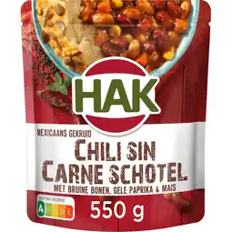 Jumbo Hak Chili Sin Carne Schotel 550 g aanbieding