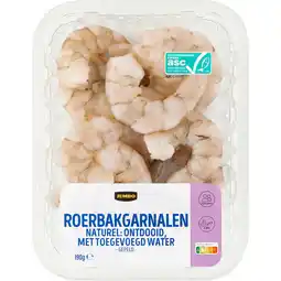 Jumbo Jumbo Roerbakgarnalen Naturel 190 g aanbieding