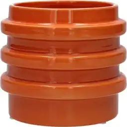 Intratuin Duif bloempot Fizz oranje D 13,8 H 12 cm aanbieding