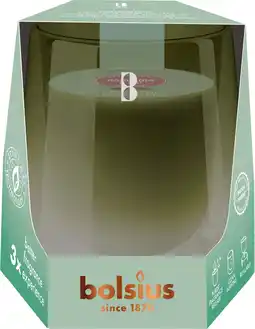 Intratuin Bolsius geurkaars CleanLight starterkit Gardenia & Fig wit 24 uur D 9,1 H 8,3 cm aanbieding