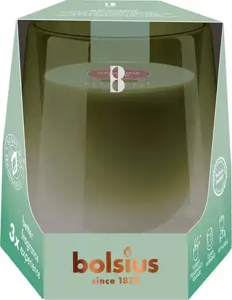 Intratuin Bolsius geurkaars CleanLight starterkit Gardenia & Fig wit 24 uur D 9,1 H 8,3 cm aanbieding