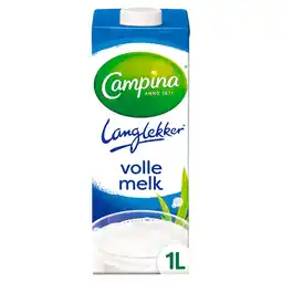 PLUS Campina Langlekker volle melk aanbieding