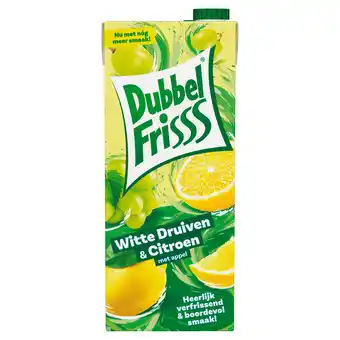 PLUS Dubbelfrisss Witte druiven & citroen aanbieding